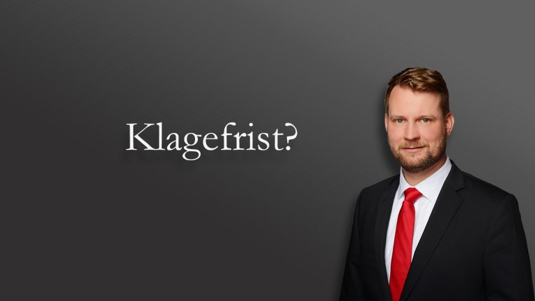 Muss ich bei einer Kündigungsschutzklage Fristen beachten?